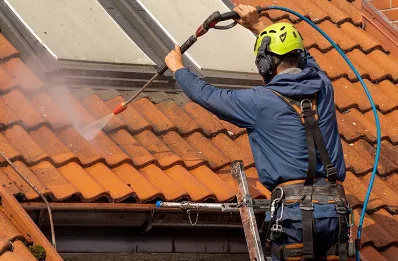 Démoussage et hydrofuge de toiture à Riventosa